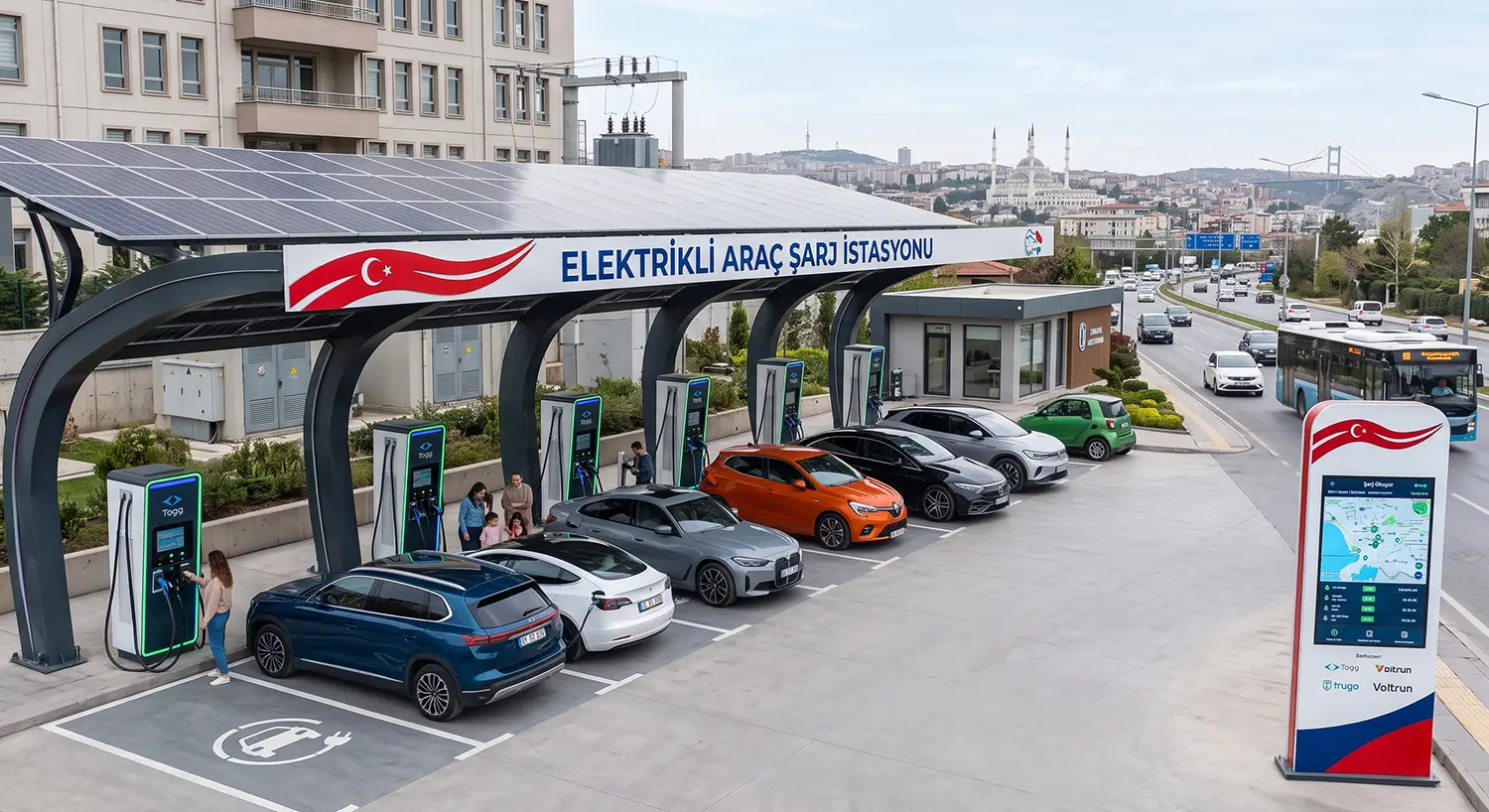 Elektrikli Araç Şarj İstasyonları